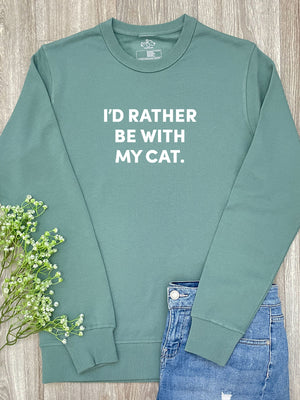 I'd Rather Be With My Cat. Classic Jumper