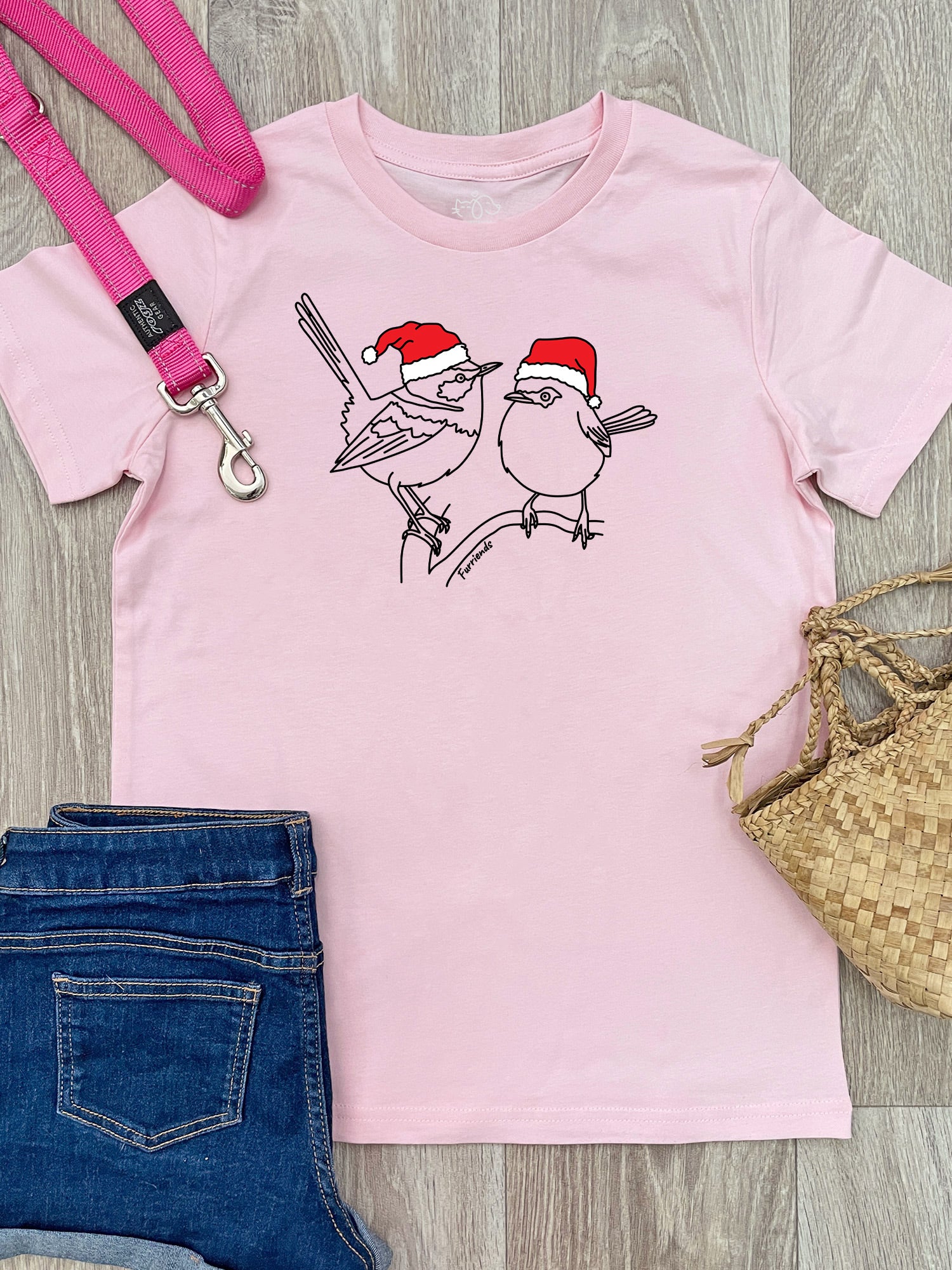 Superb Fairy Wren Christmas Edition Youth Tee