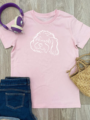 Cavoodle Youth Tee (Size 14, Pink) ***SALE***