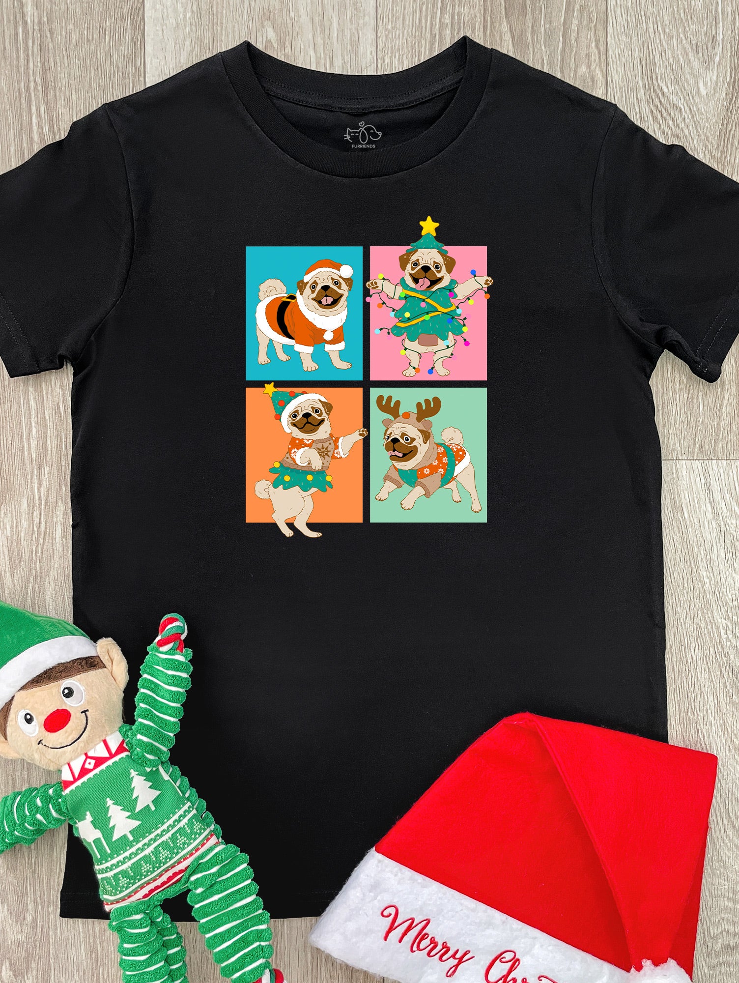 Pugmas Youth Tee
