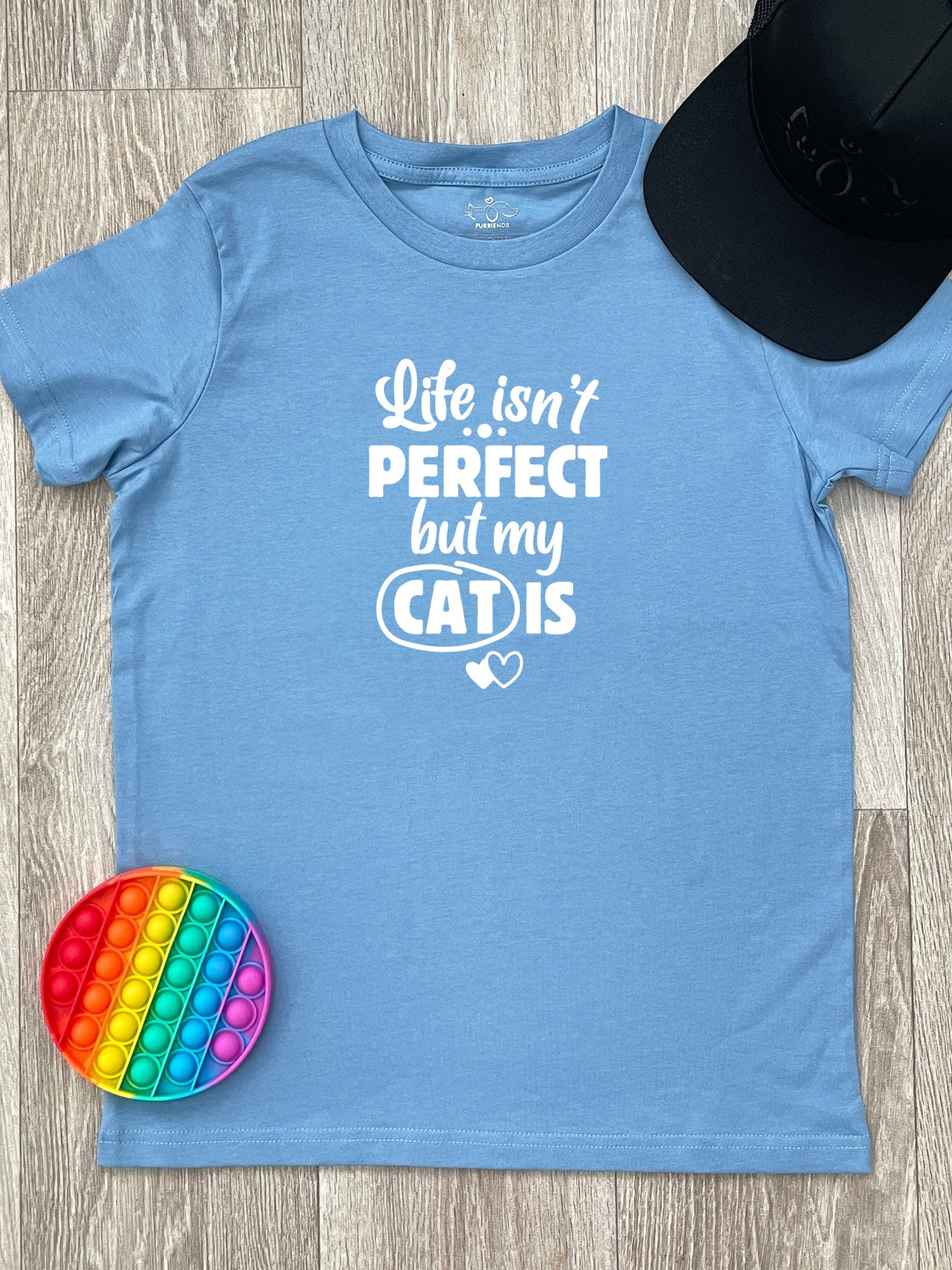 Life Isn't Perfect, But My Cat Is Youth Tee