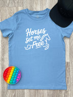 Horses Set Me Free Youth Tee