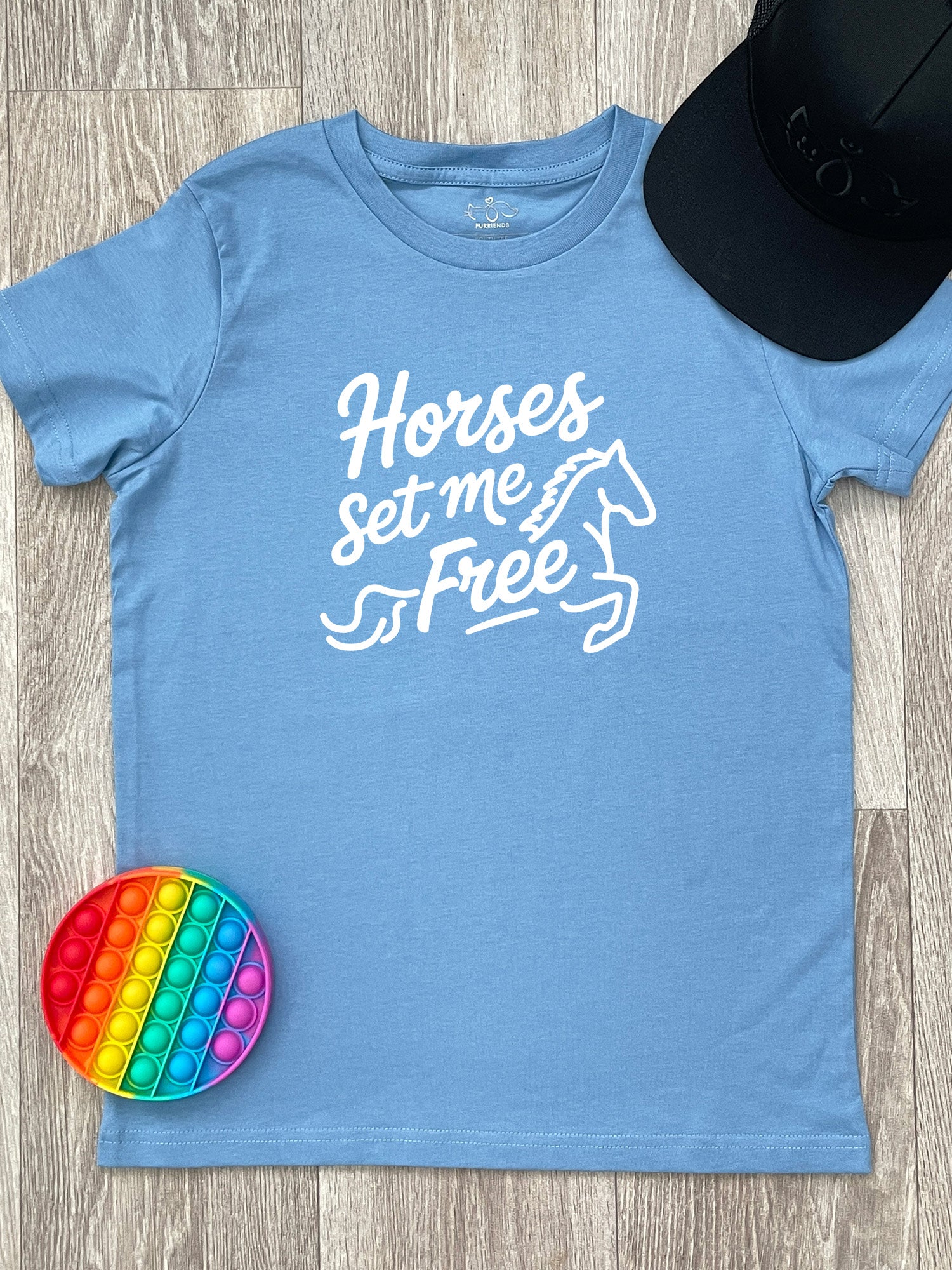 Horses Set Me Free Youth Tee