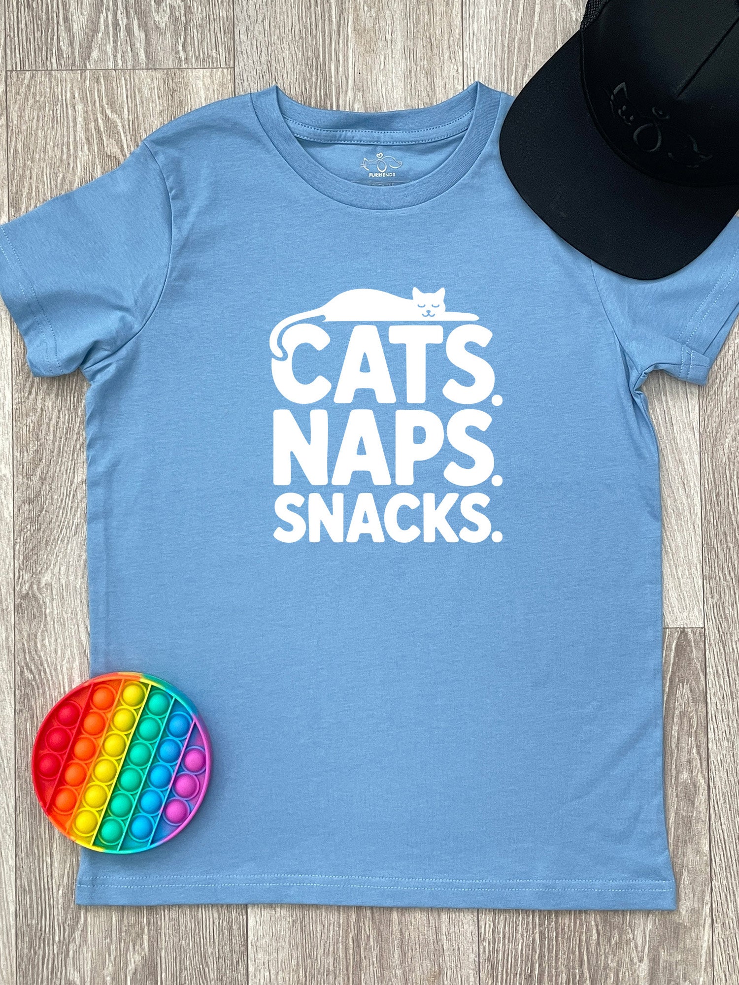 Cats. Naps. Snacks. Youth Tee