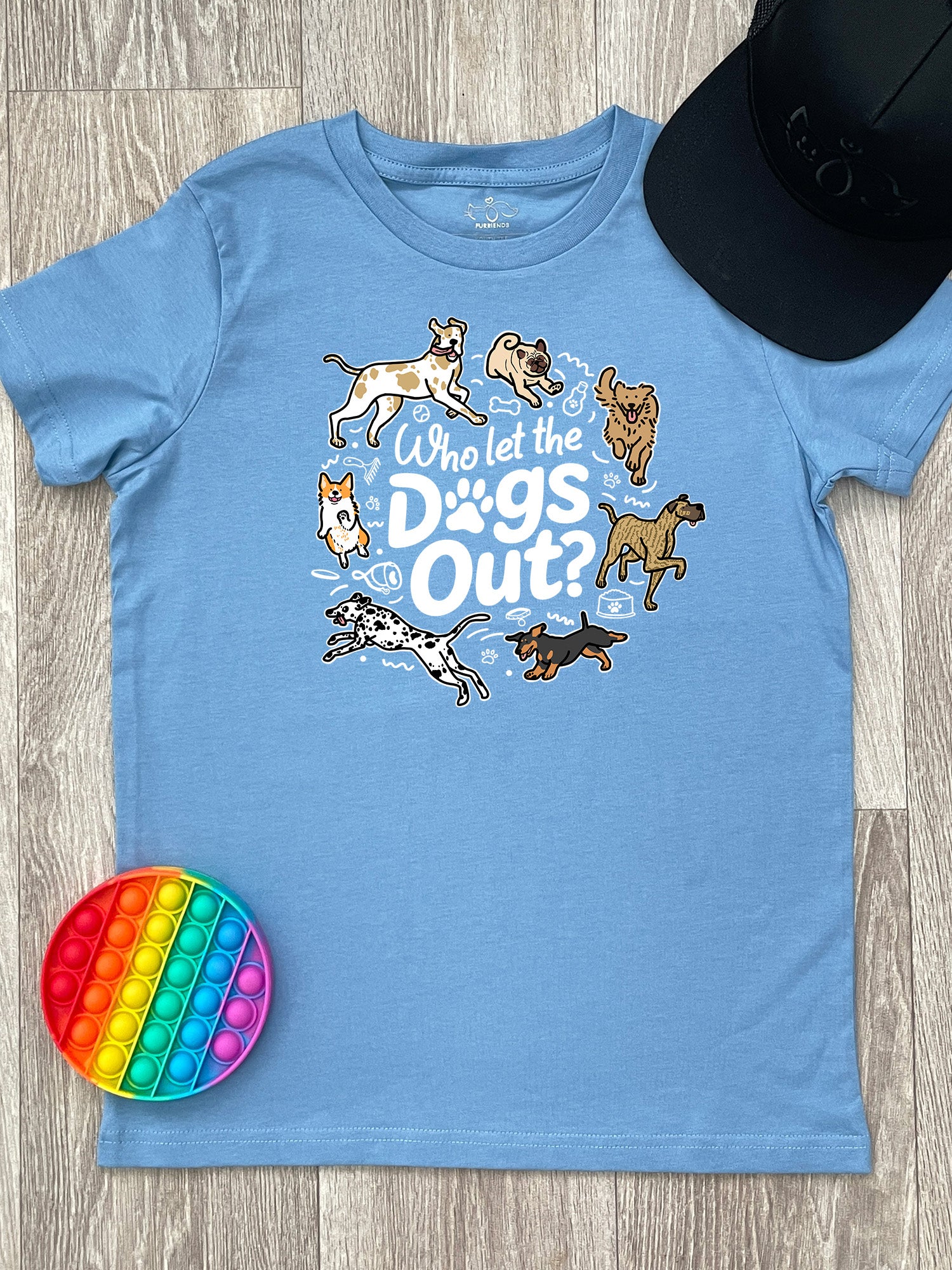 Who Let The Dogs Out? Youth Tee