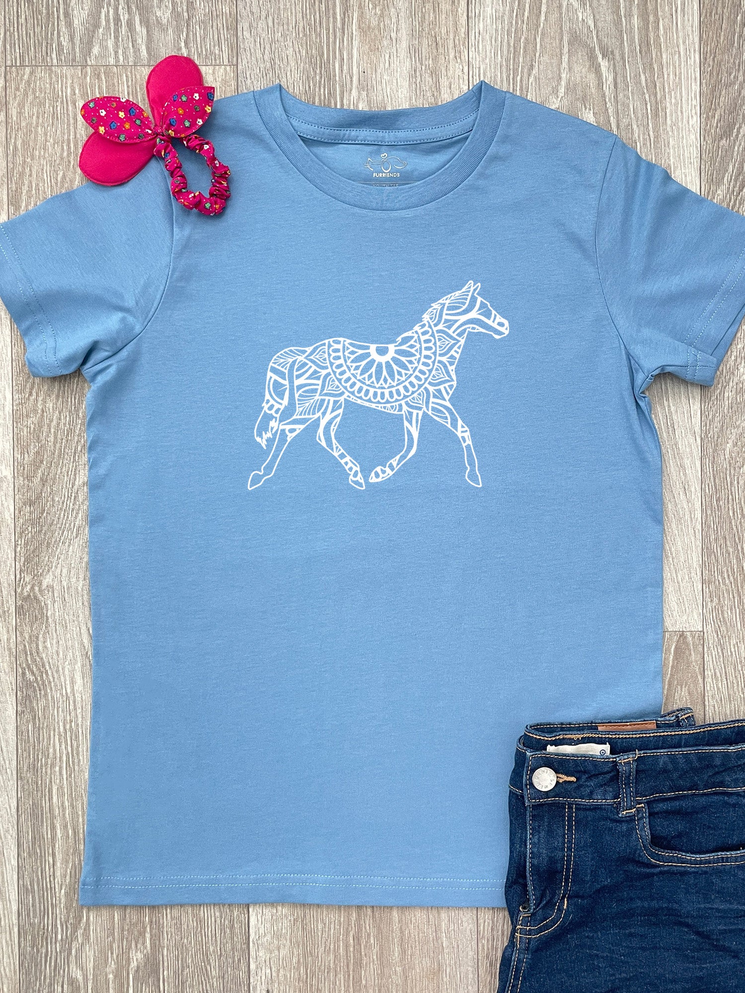 Horse Mandala Youth Tee