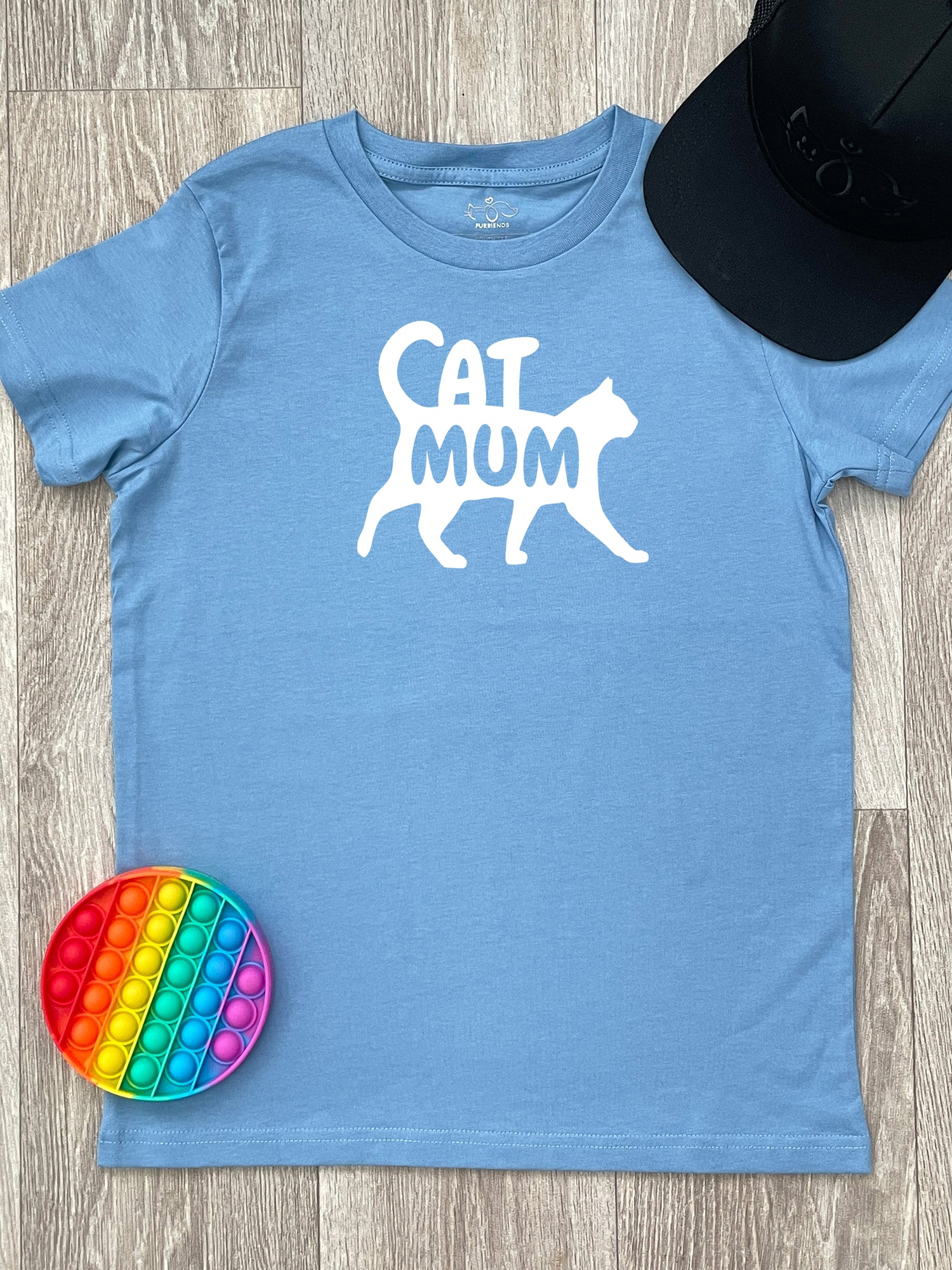 Cat Mum Silhouette Youth Tee