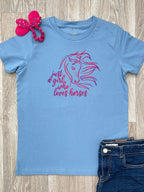 Just A Girl Who Loves Horses Youth Tee