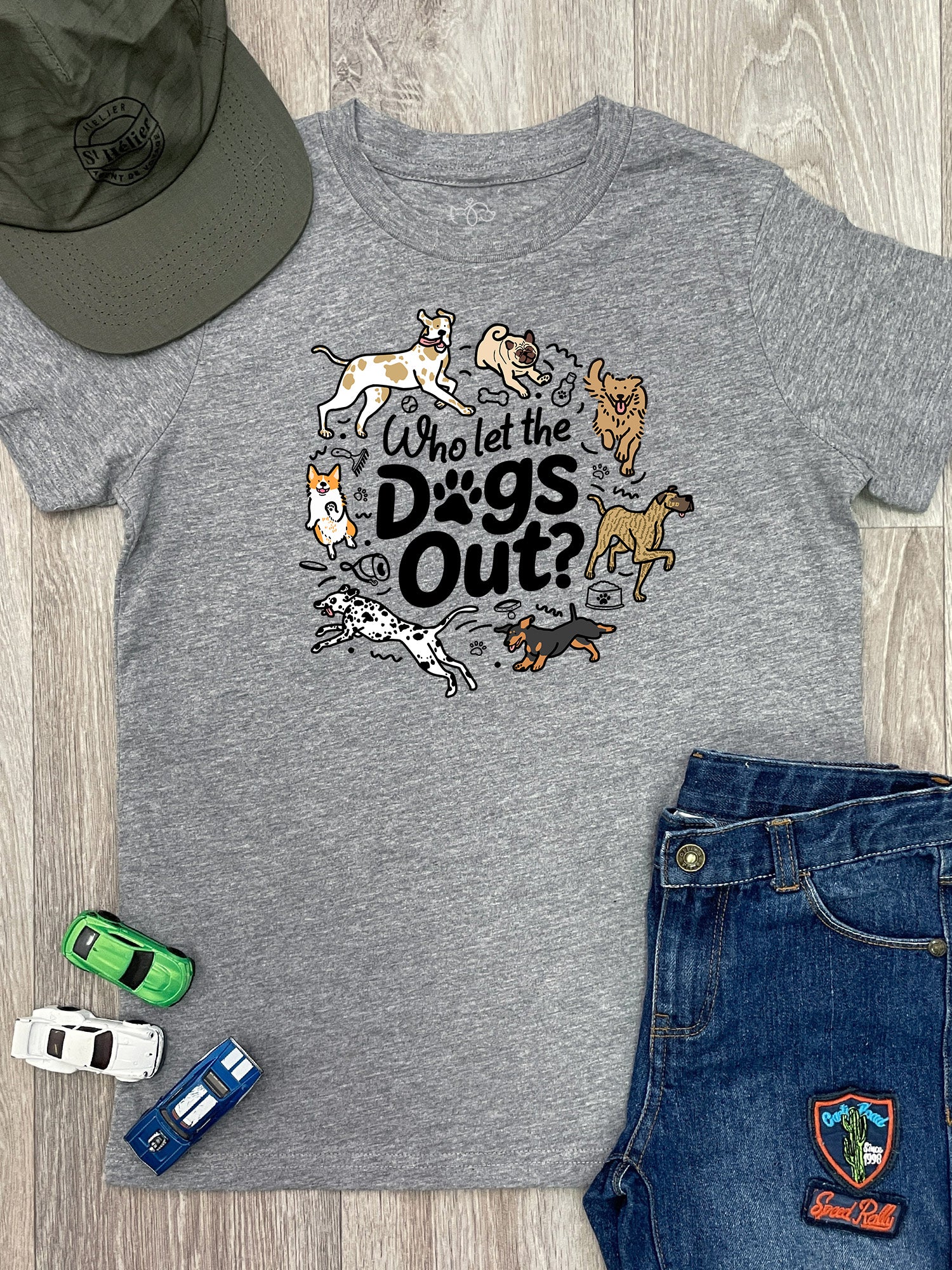 Who Let The Dogs Out? Youth Tee