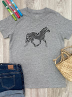 Horse Mandala Youth Tee