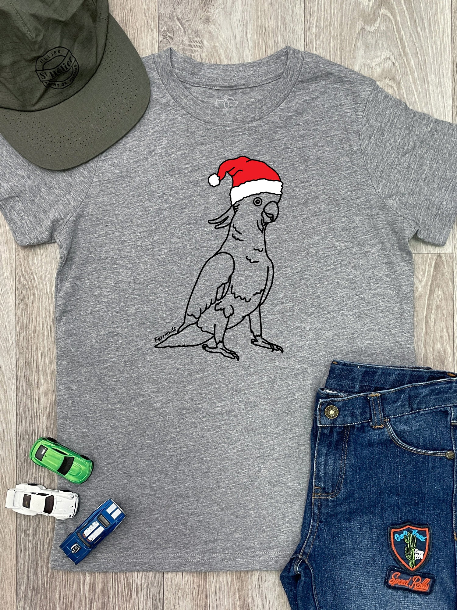 Sulphur-Crested Cockatoo Christmas Edition Youth Tee