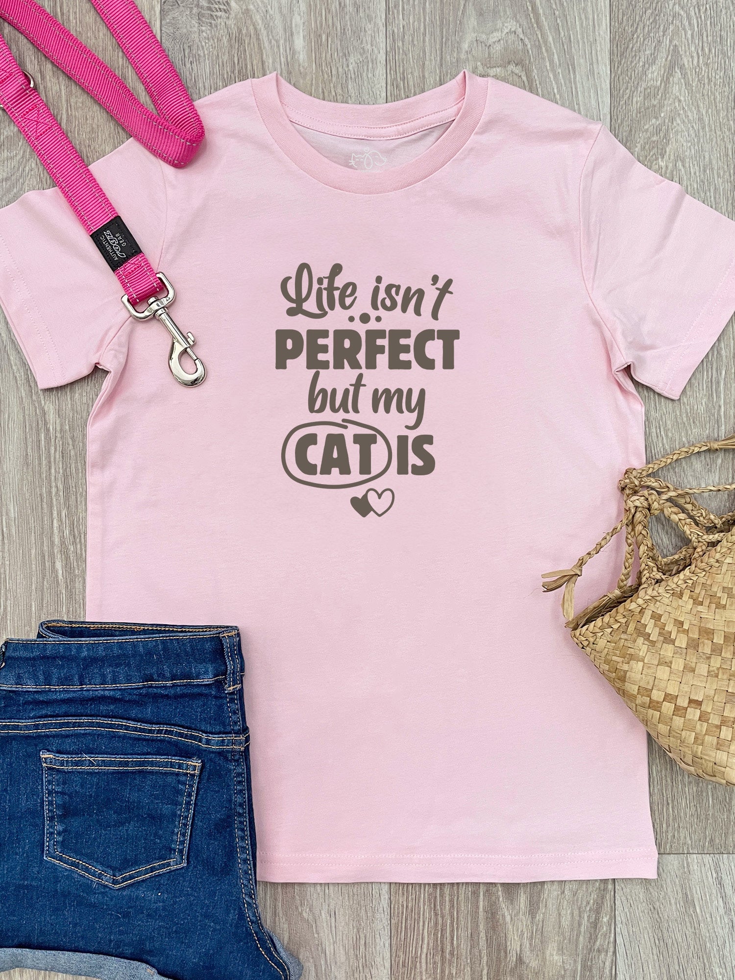 Life Isn't Perfect, But My Cat Is Youth Tee