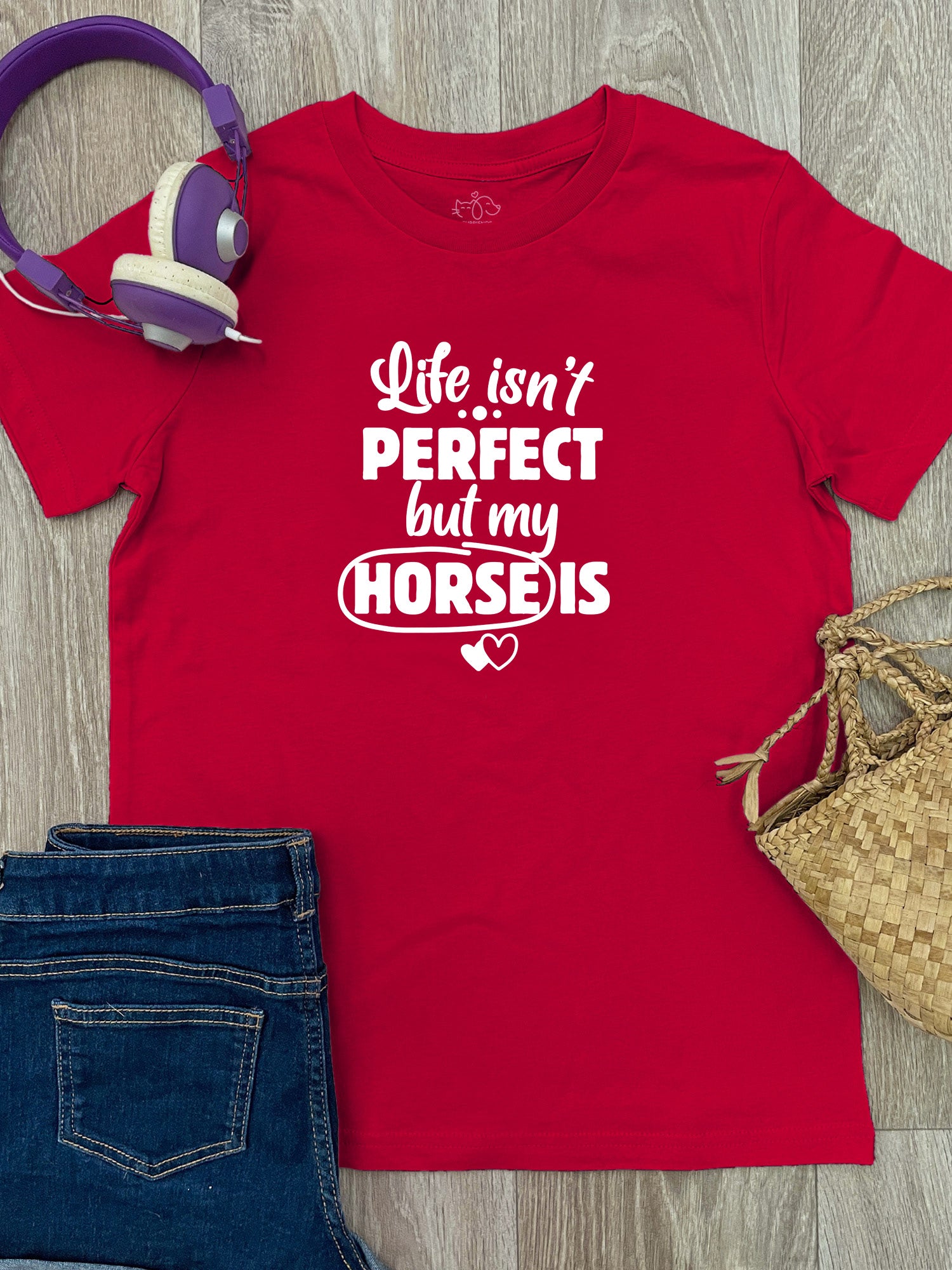 Life Isn't Perfect, But My Horse Is Youth Tee