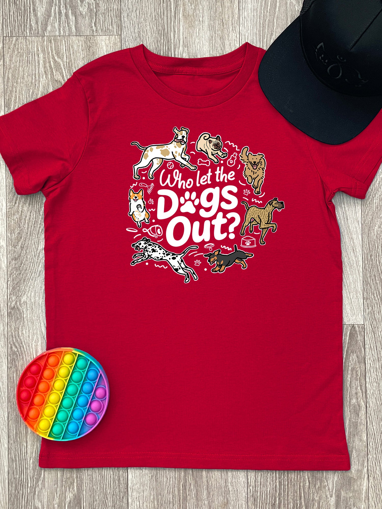 Who Let The Dogs Out? Youth Tee