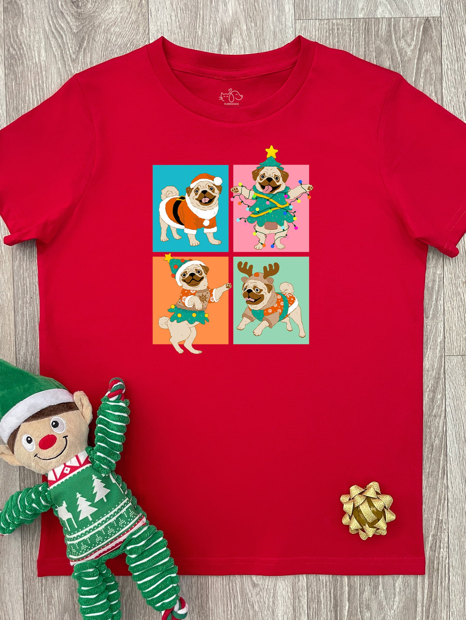 Pugmas Youth Tee