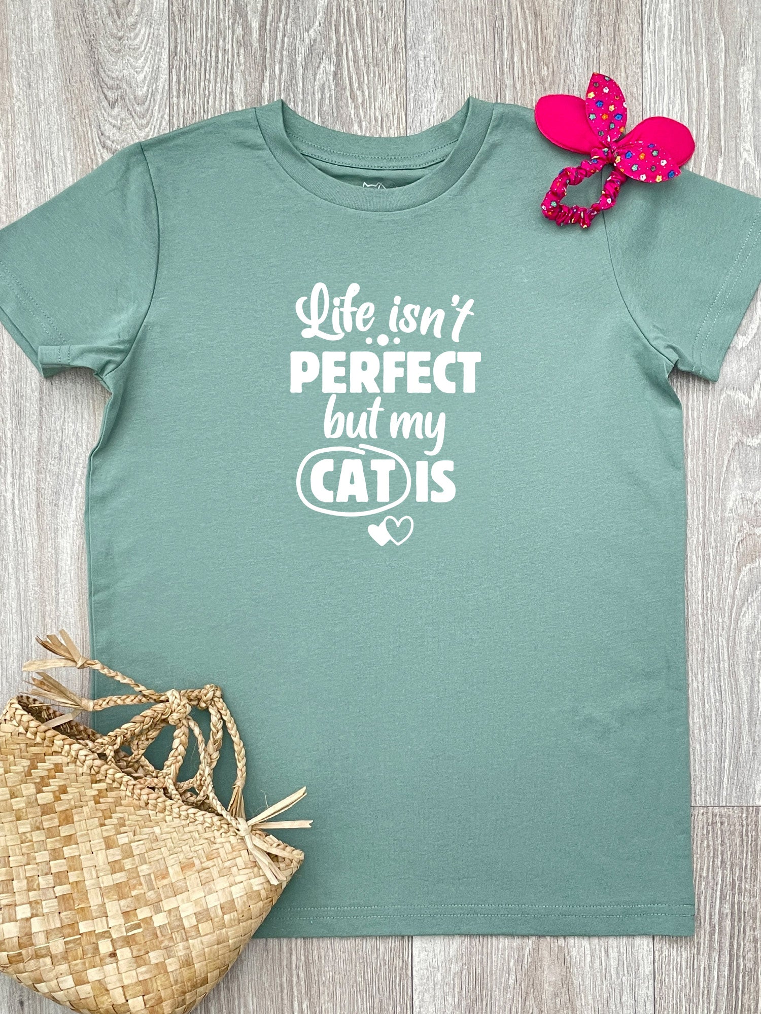 Life Isn't Perfect, But My Cat Is Youth Tee