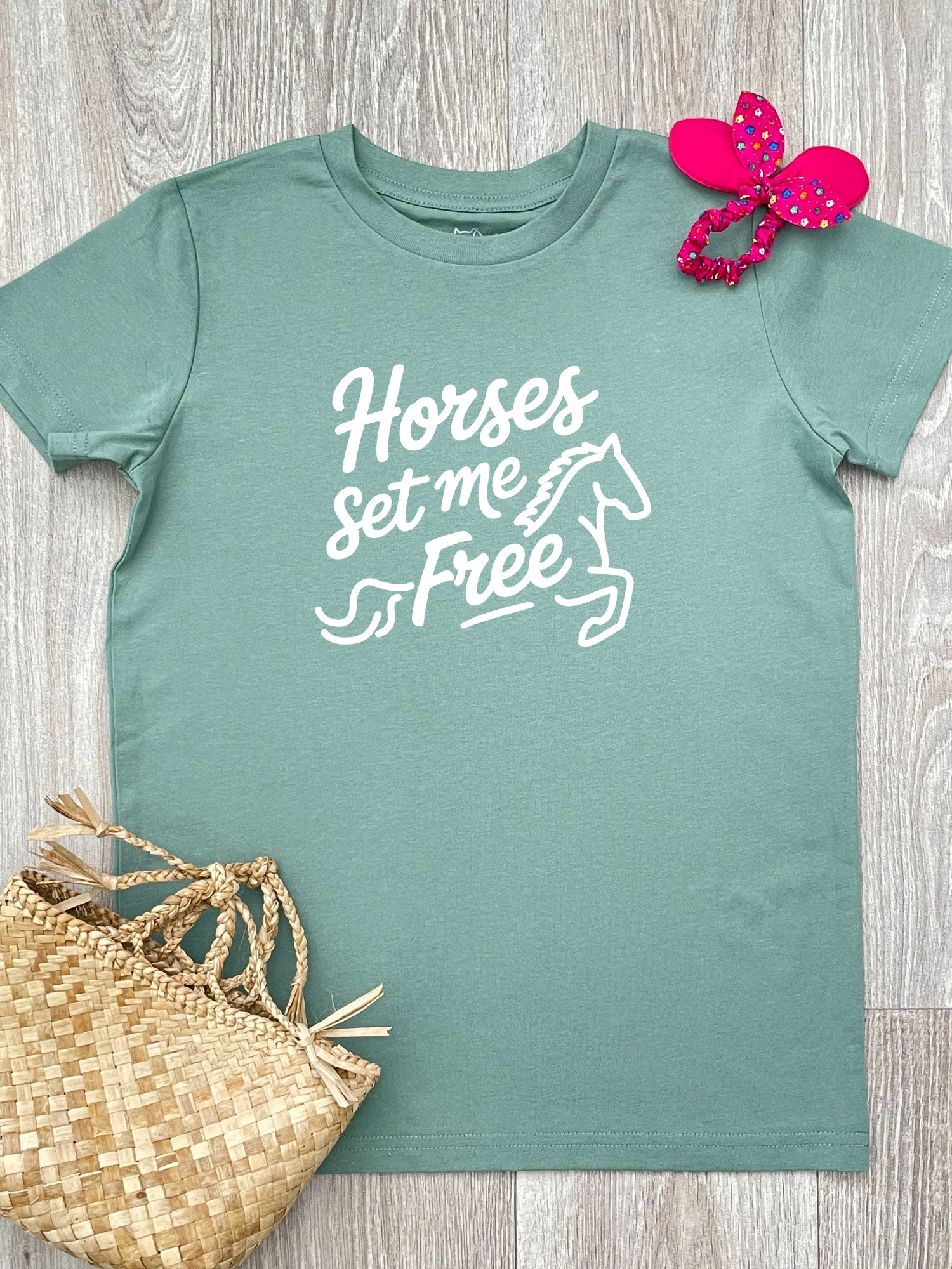 Horses Set Me Free Youth Tee
