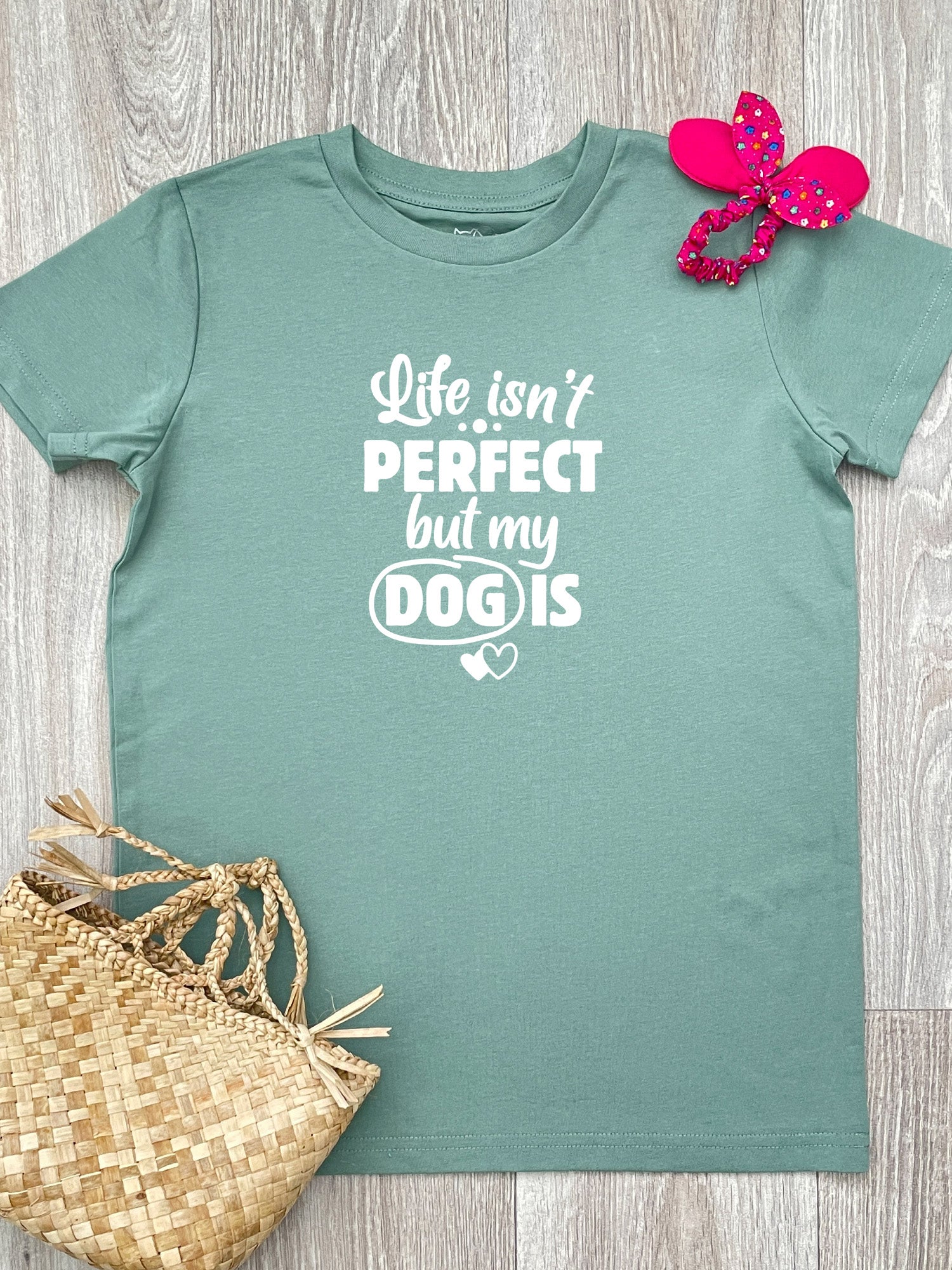 Life Isn't Perfect, But My Dog Is Youth Tee
