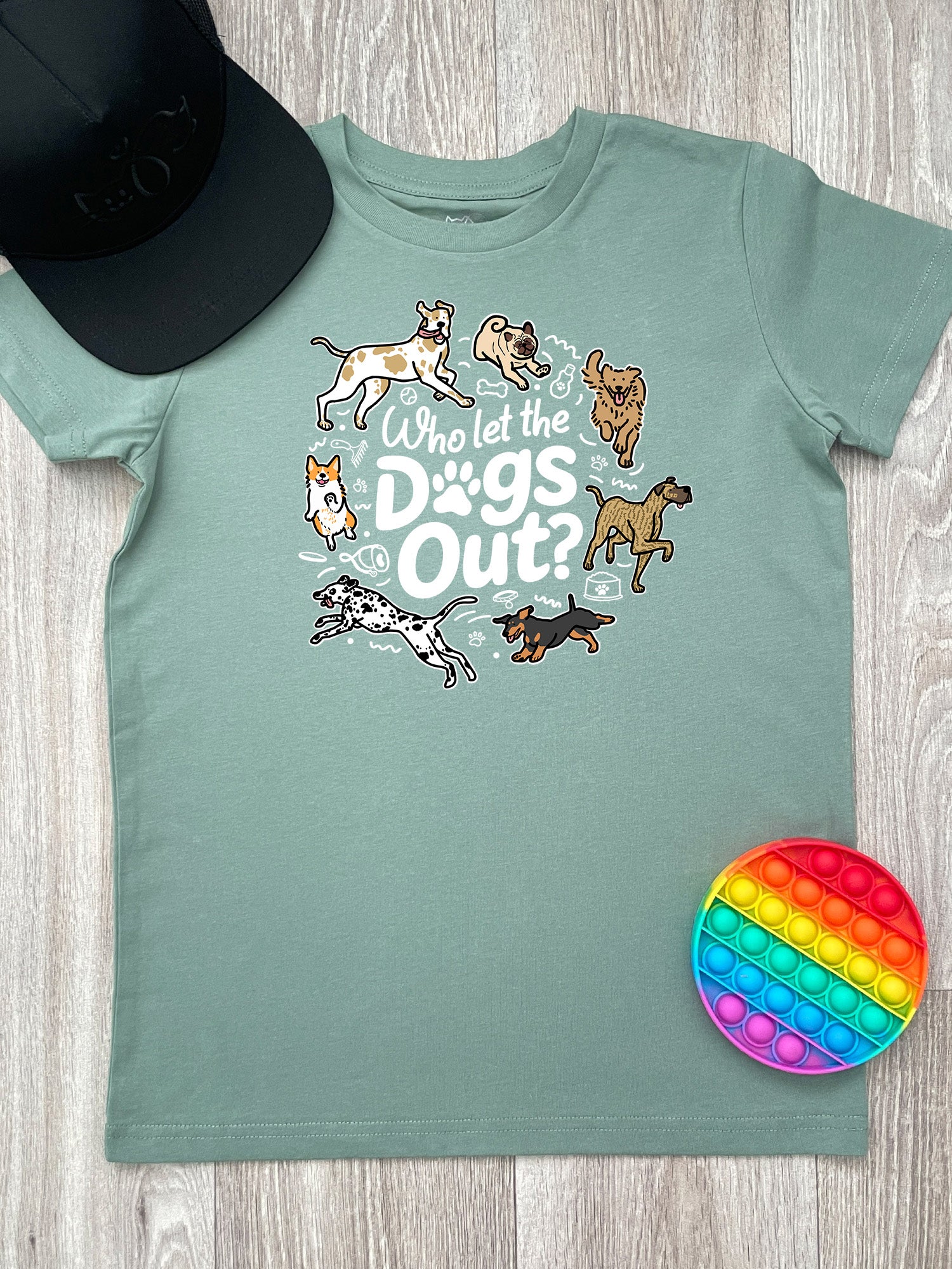 Who Let The Dogs Out? Youth Tee