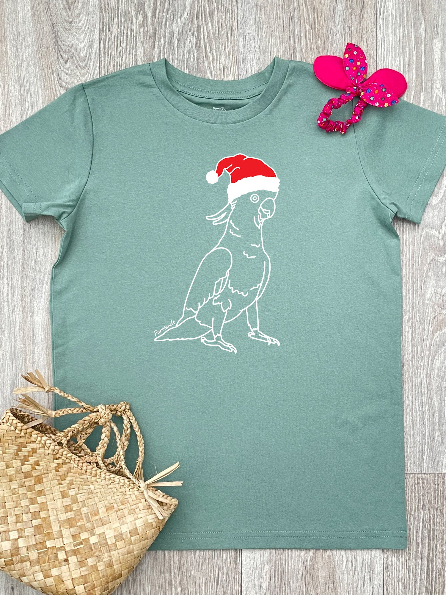 Sulphur-Crested Cockatoo Christmas Edition Youth Tee