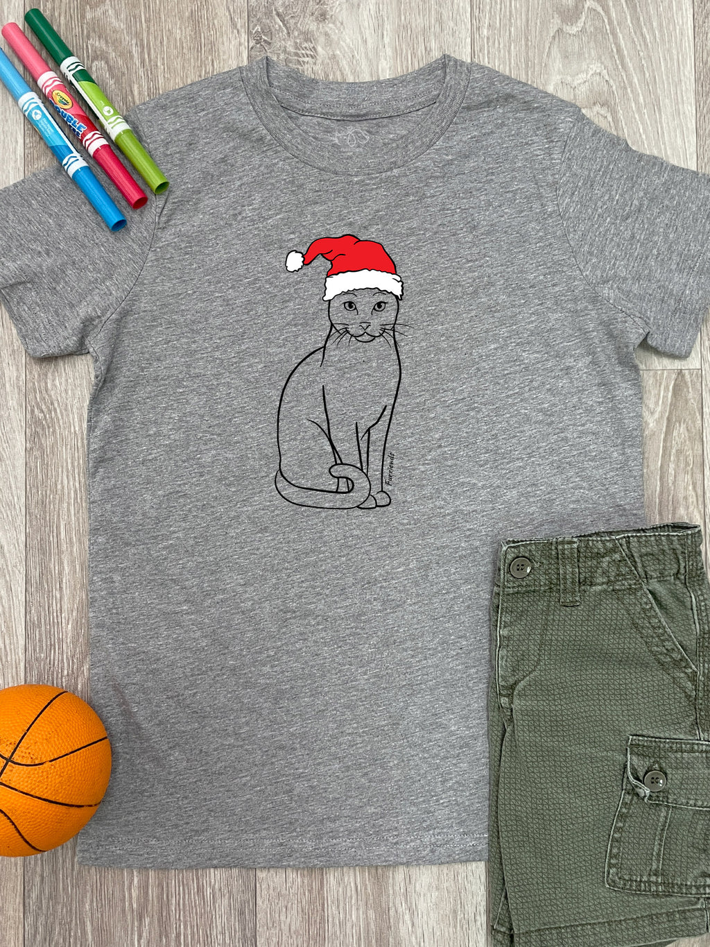 Russian Blue Christmas Edition Youth Tee
