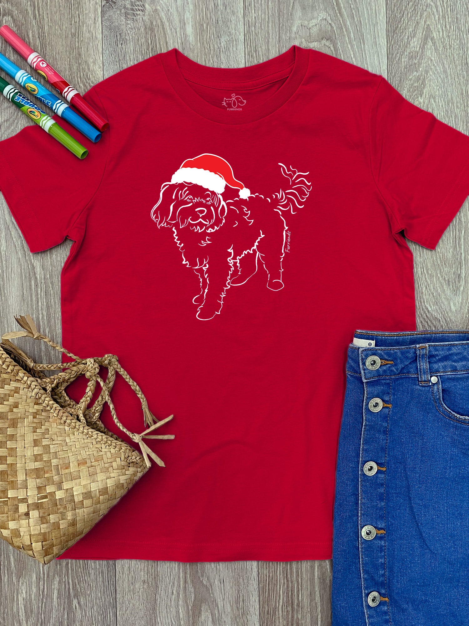 Cavoodle Christmas Edition Youth Tee