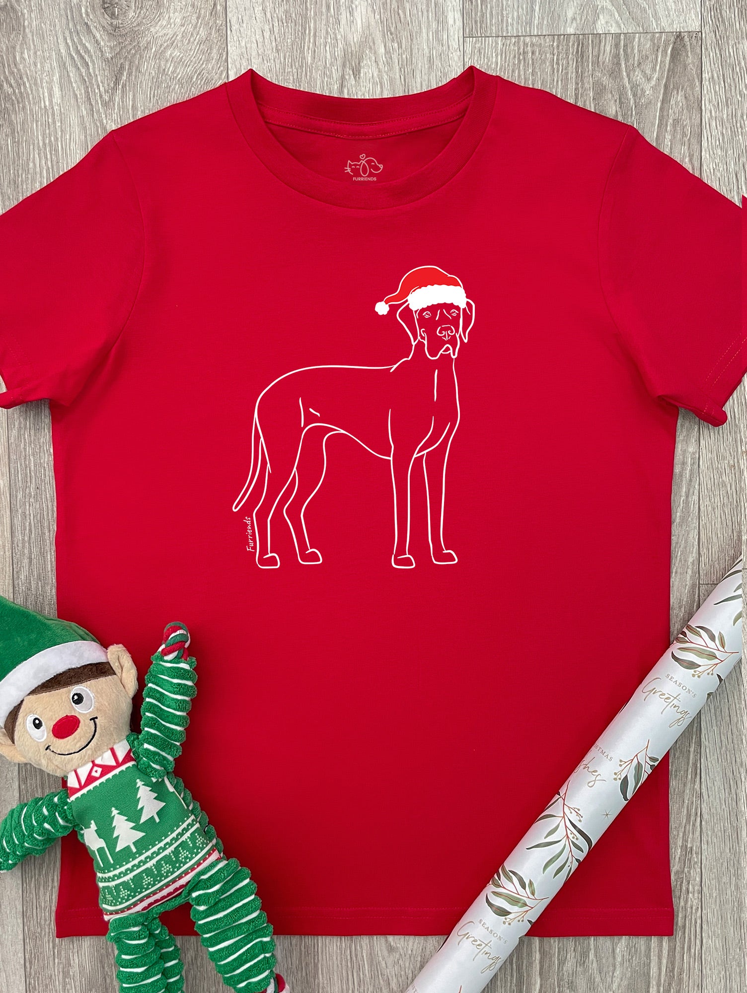 Great Dane Christmas Edition Youth Tee