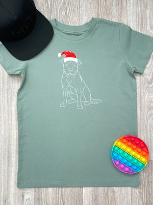 American Staffordshire Terrier Christmas Edition Youth Tee