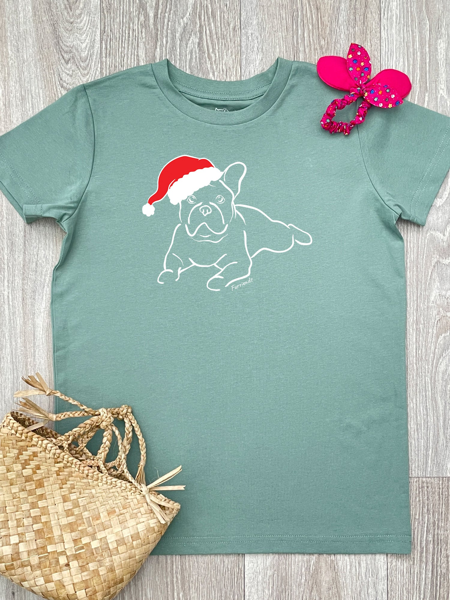 French Bulldog Christmas Edition Youth Tee