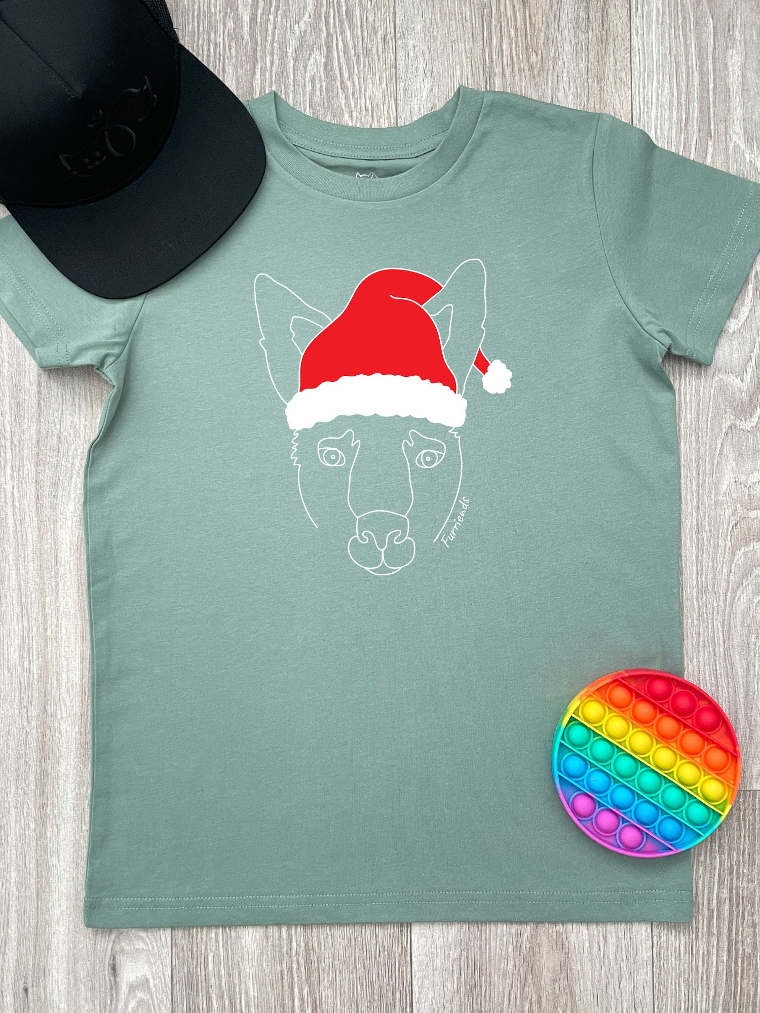 Kangaroo Christmas Edition Youth Tee