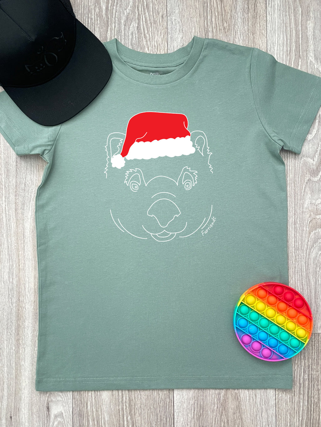 Wombat Christmas Edition Youth Tee