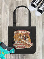 Motivated By Puppies & Pizza Edith Tote