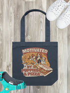 Motivated By Puppies & Pizza Edith Tote