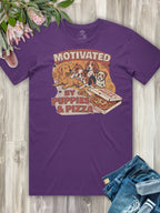Motivated By Puppies & Pizza Essential Unisex Tee