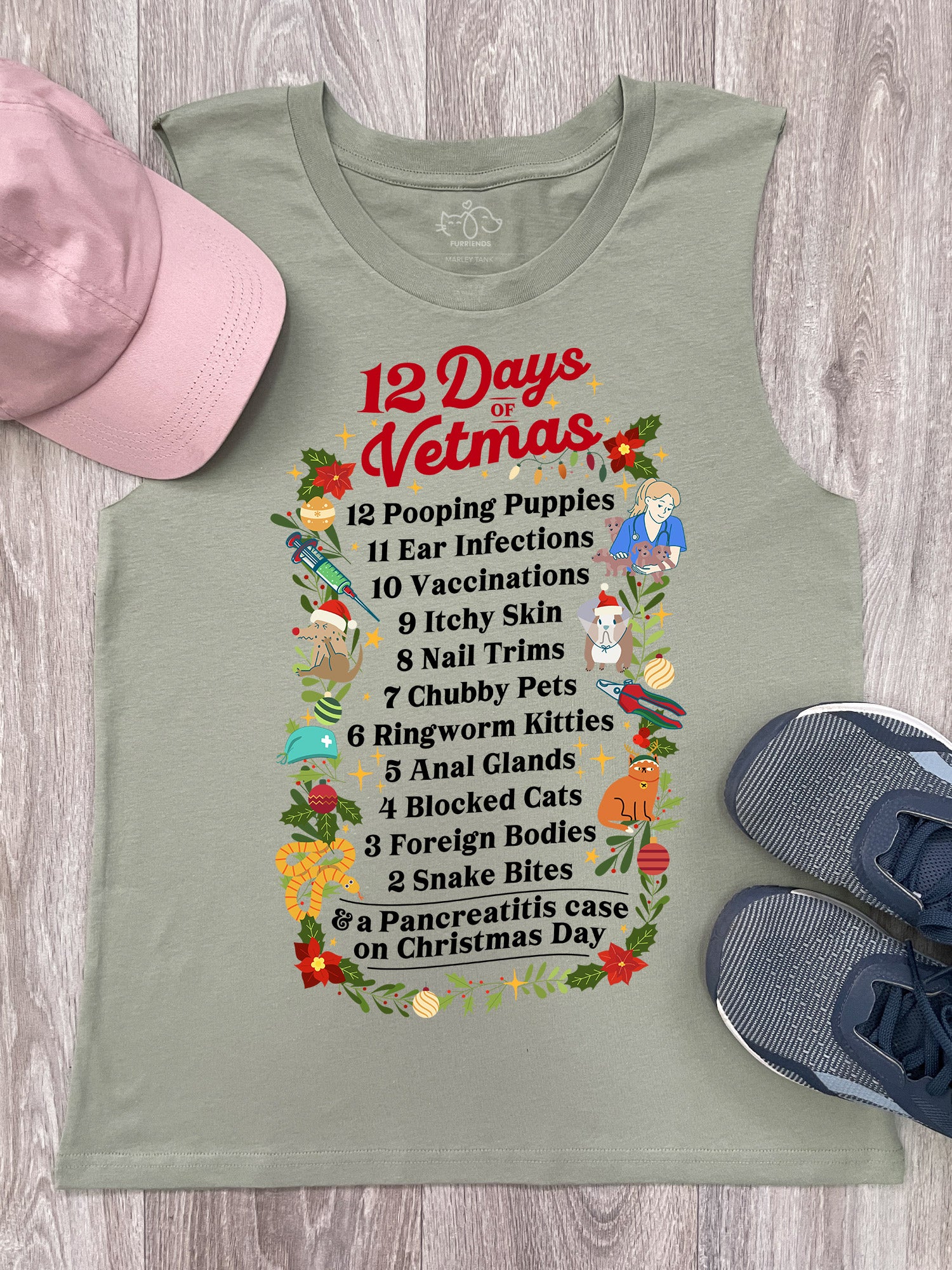 12 Days Of Vetmas Marley Tank