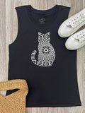 Cat Mandala Marley Tank