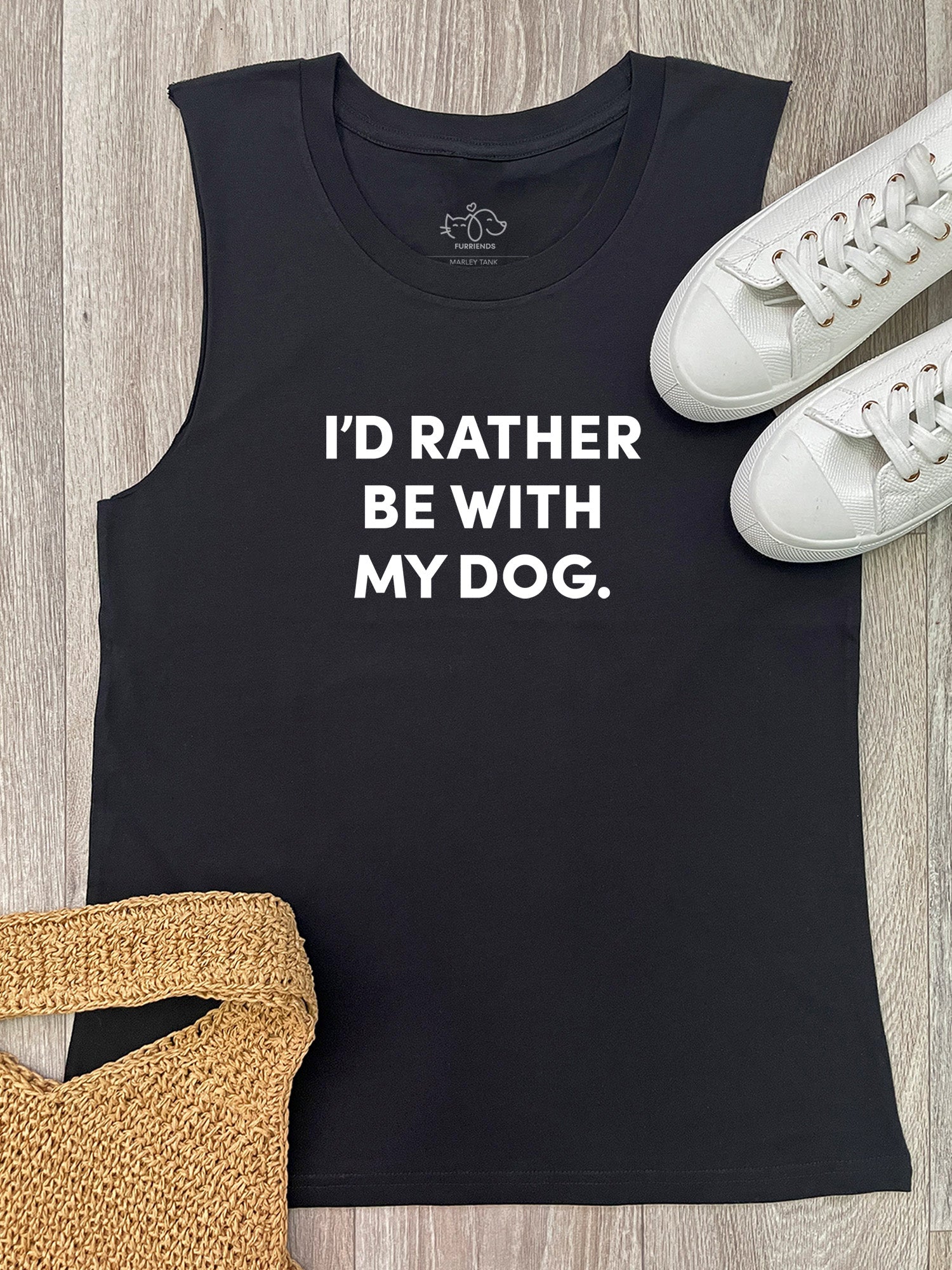 I'd Rather Be With My Dog. Marley Tank