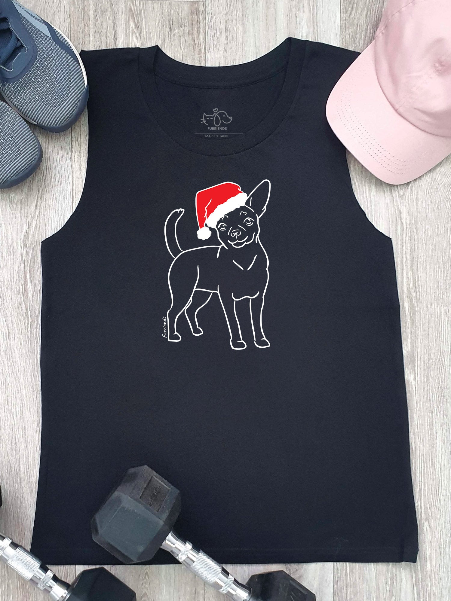 Chihuahua Christmas Edition Marley Tank