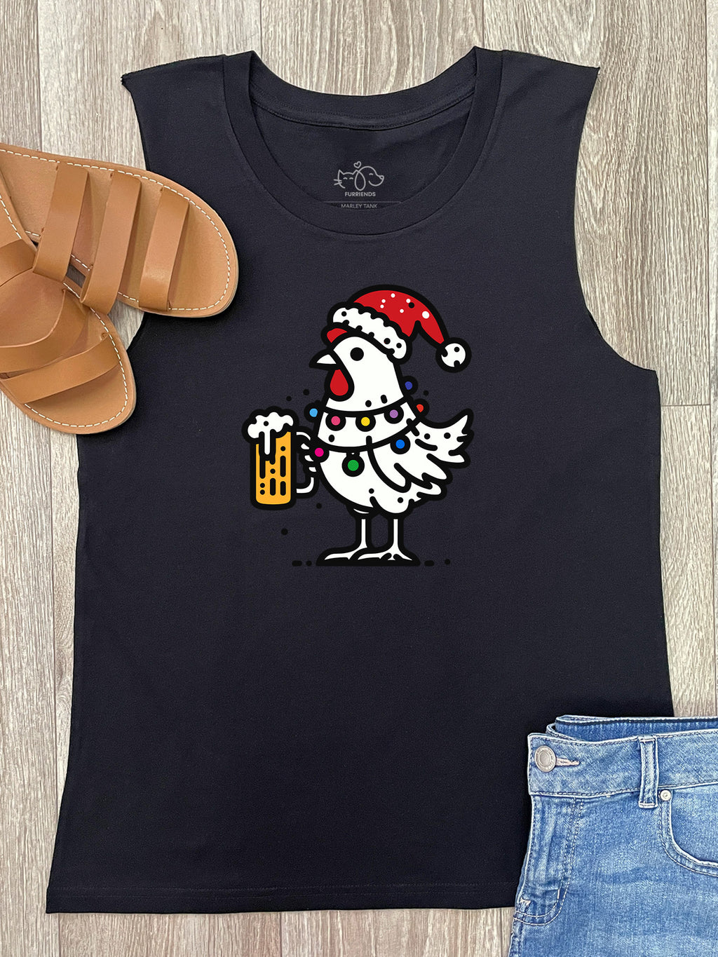 Christmas Cheers Marley Tank