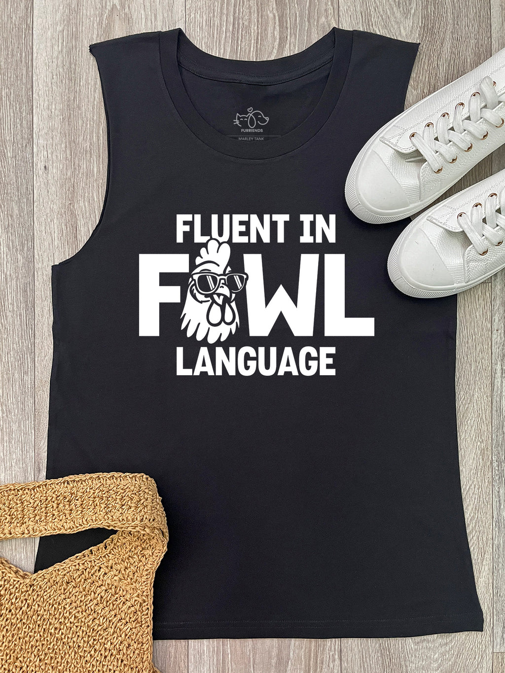 Fluent In Fowl Language Marley Tank