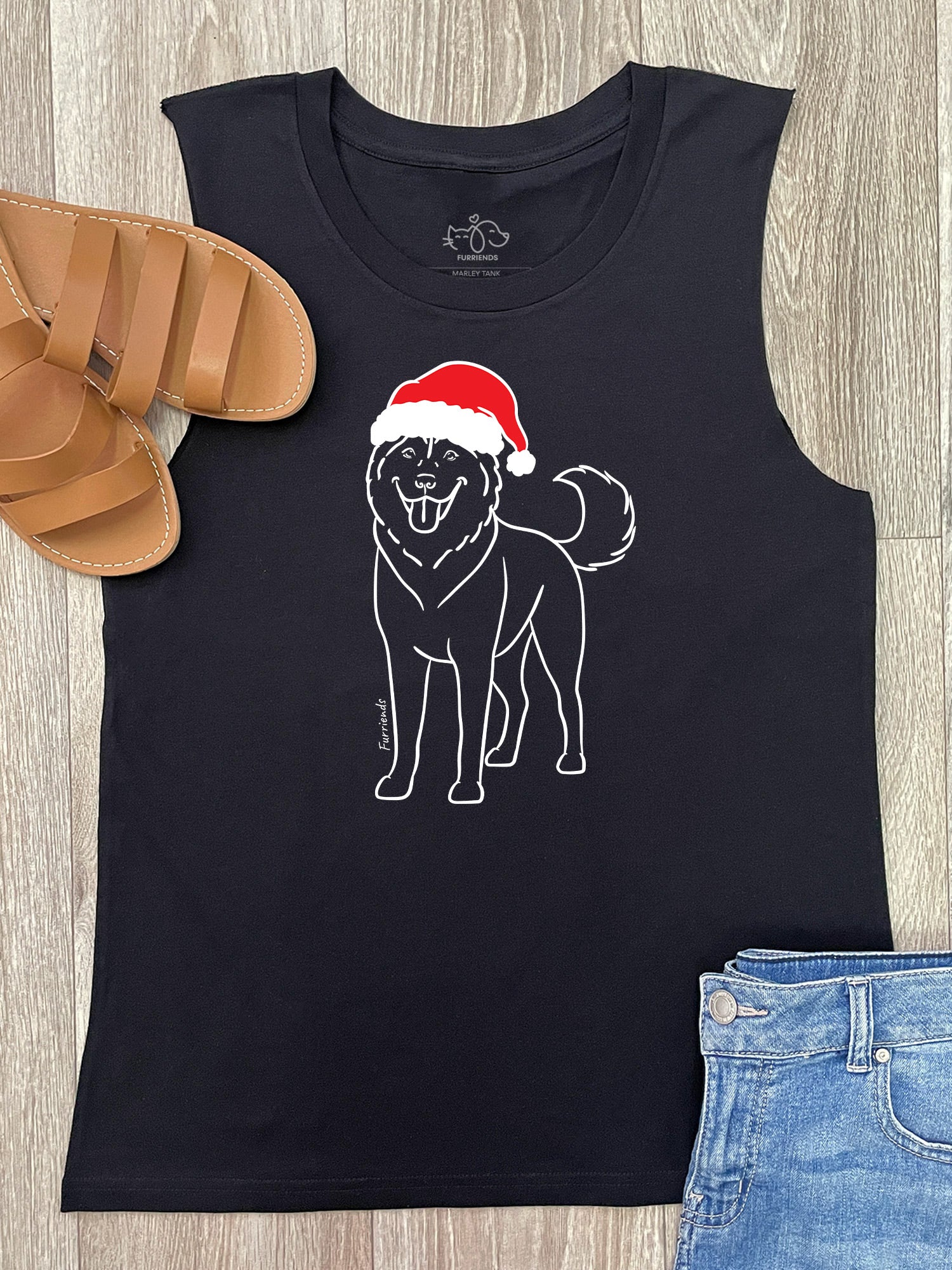 Husky Christmas Edition Marley Tank