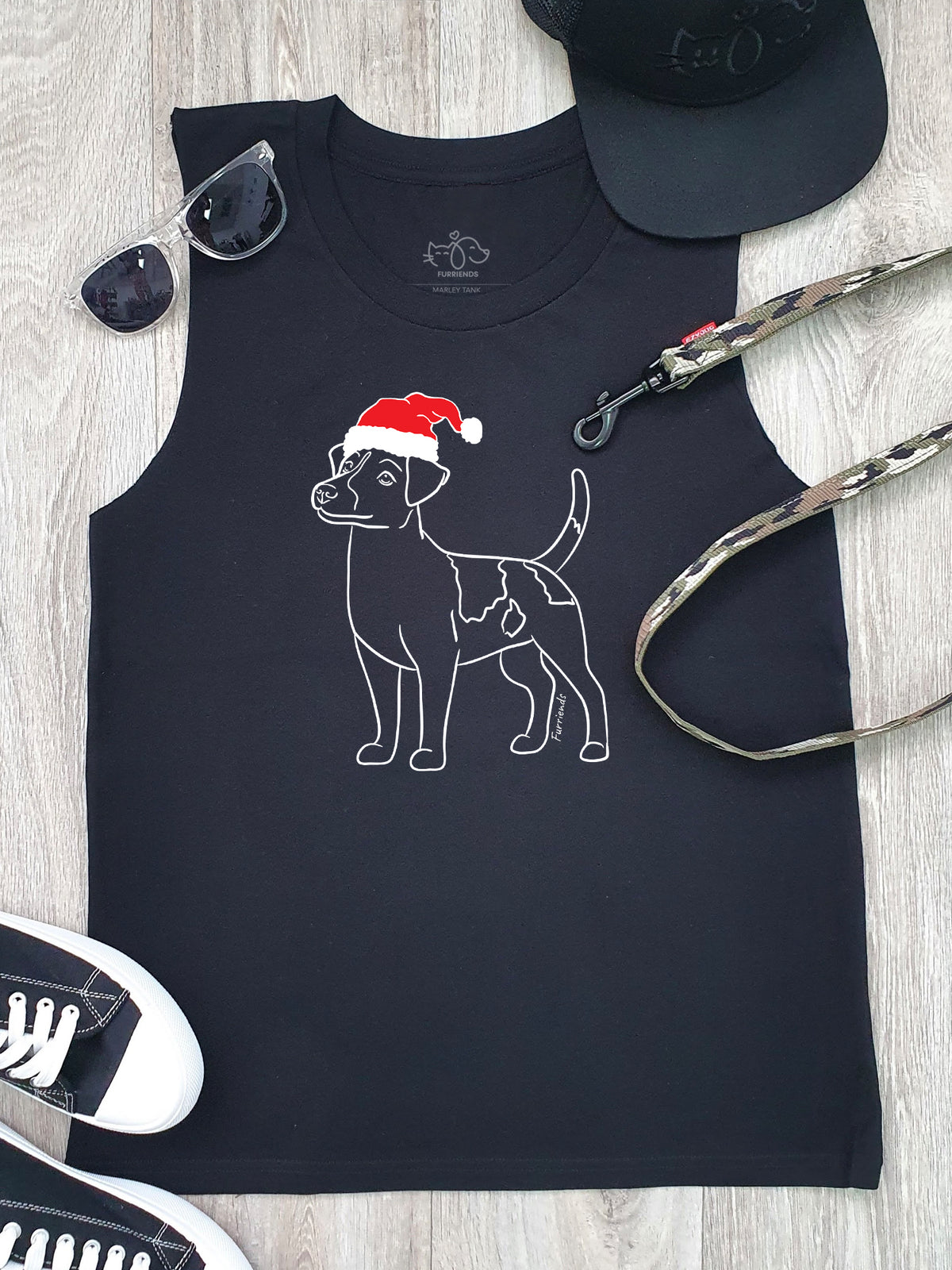 Jack Russell Terrier (Smooth Coat) Christmas Edition Marley Tank