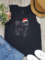 Labradoodle Christmas Edition Marley Tank