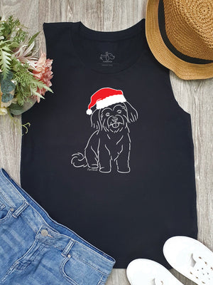 Maltese Terrier Christmas Edition Marley Tank