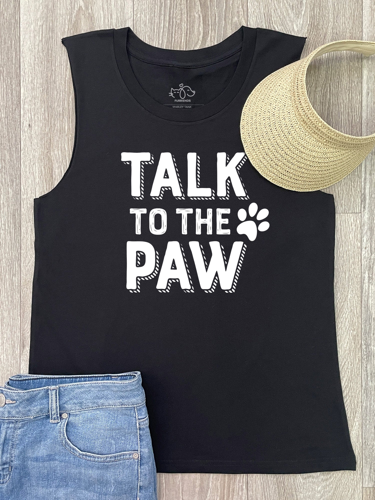 Talk To The Paw Marley Tank