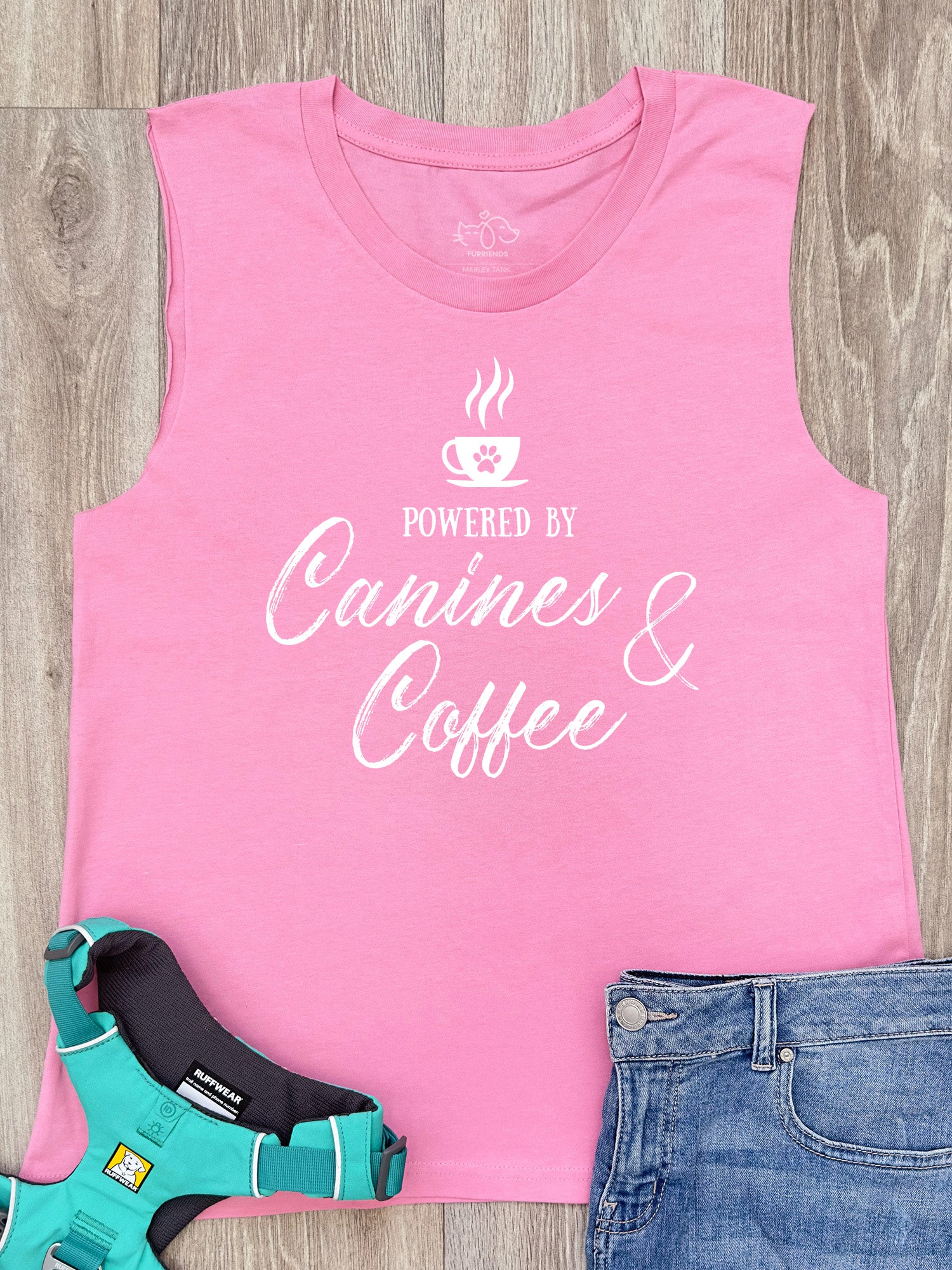 Canines & Coffee Marley Tank