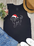 Cavoodle Christmas Edition Marley Tank