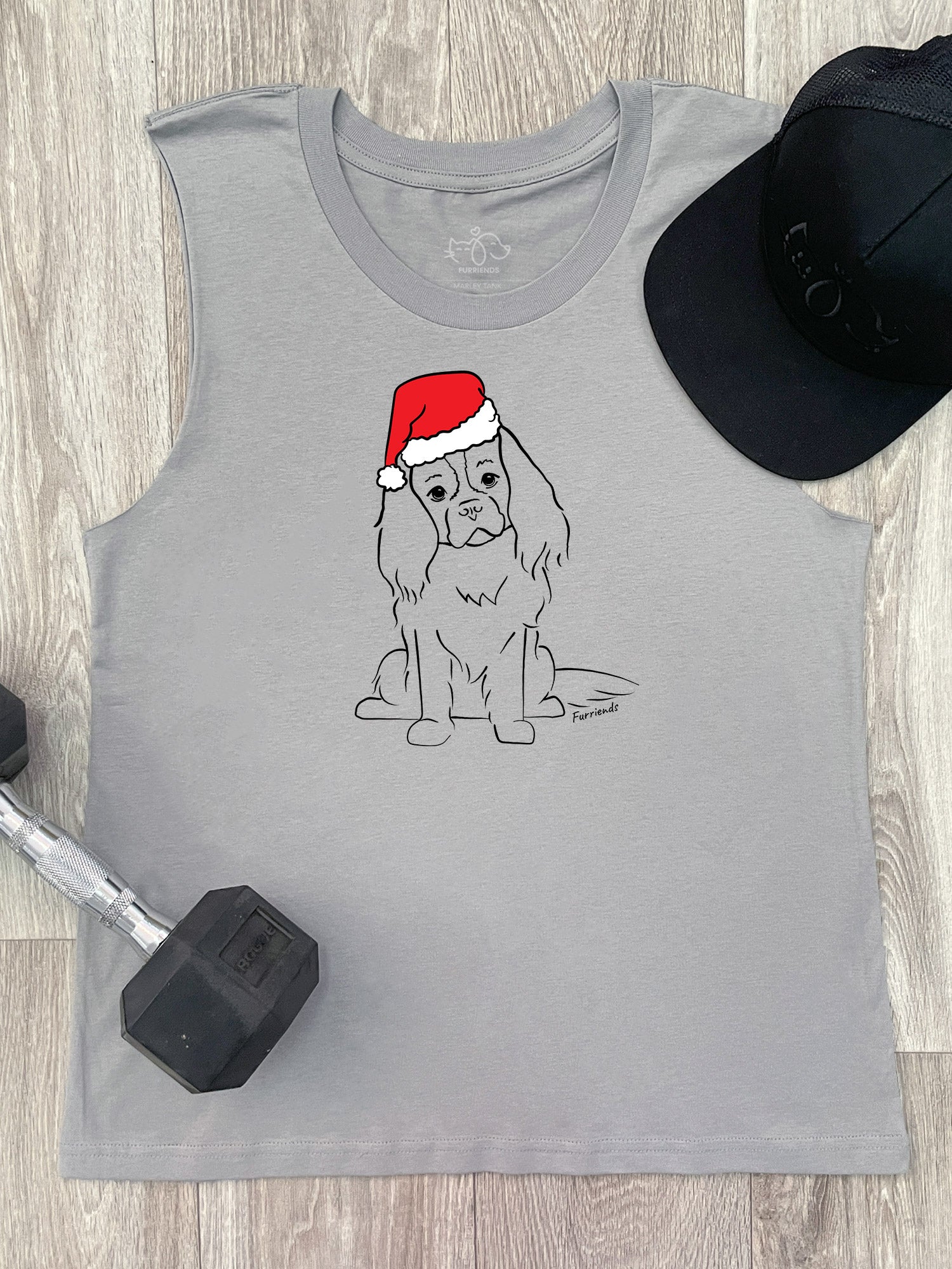 Cavalier King Charles Spaniel Christmas Edition Marley Tank
