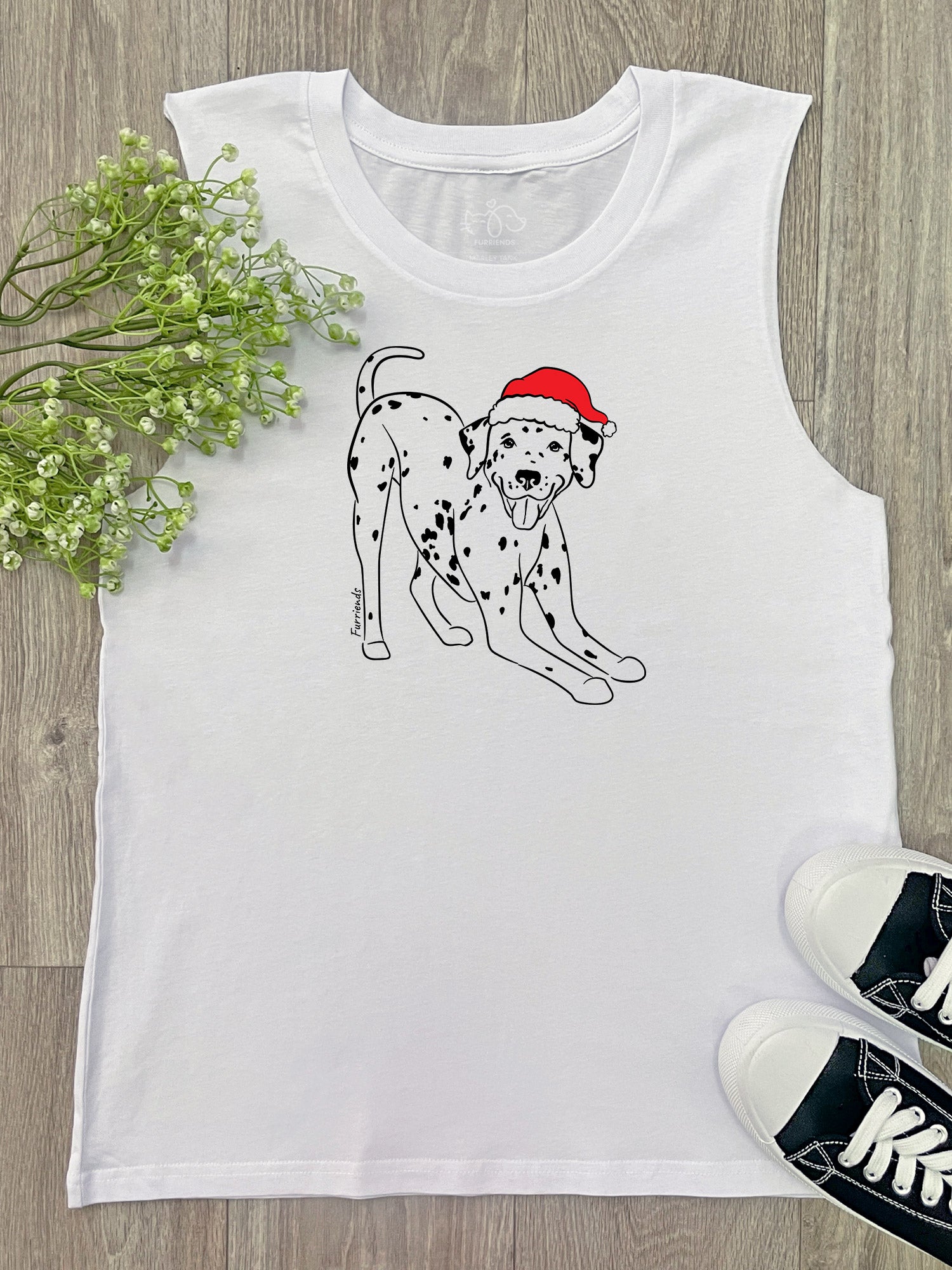 Dalmatian Christmas Edition Marley Tank