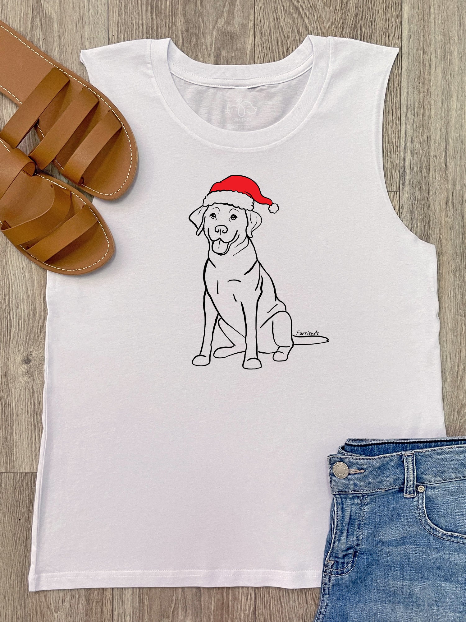 Labrador Christmas Edition Marley Tank